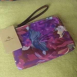 Patricia Nash Bags Patricia Nash Leather Wristlet Floral
